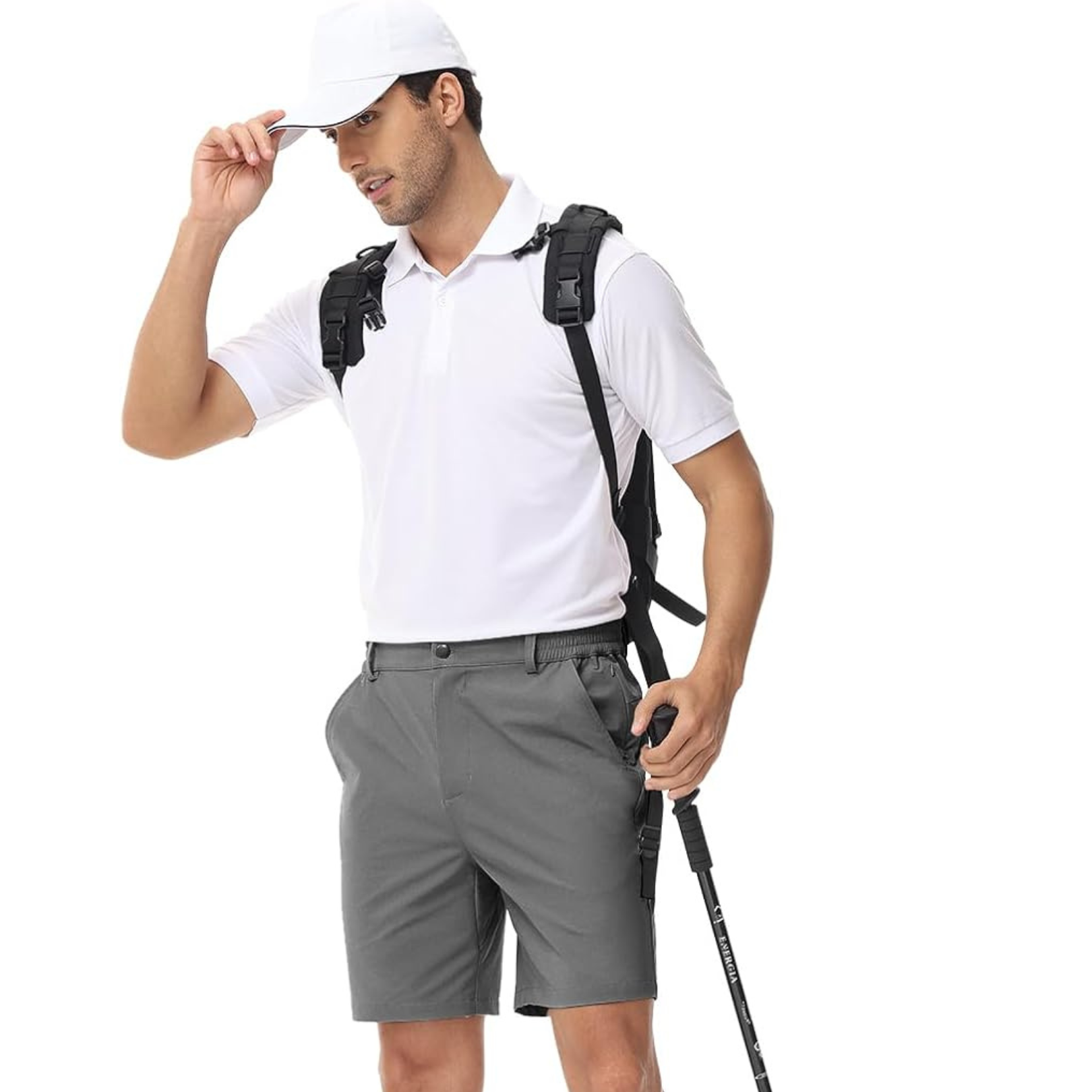 Men's Sleek Solid Casual Shorts