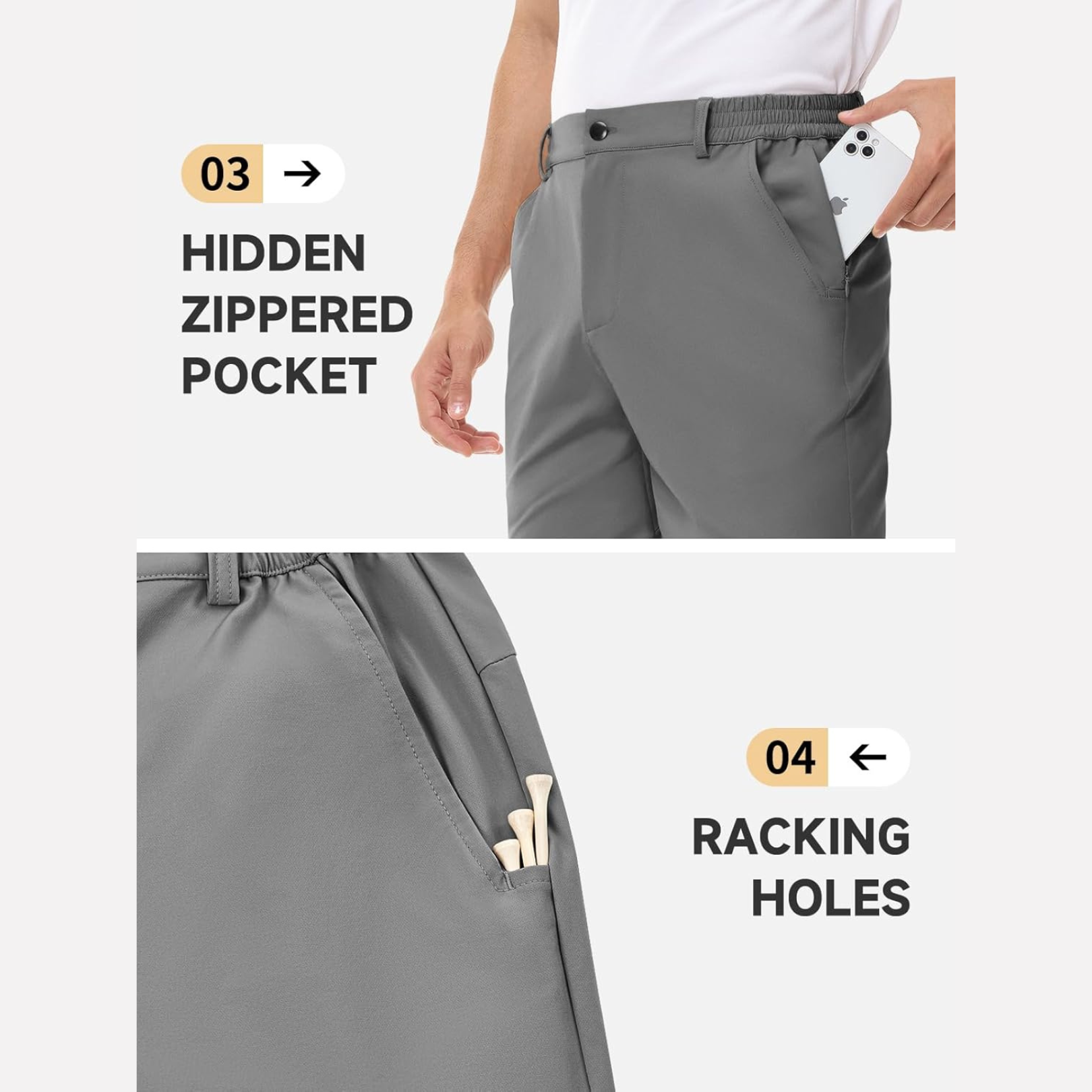 Men's Sleek Solid Casual Shorts