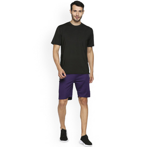Combo of 4 Men's Cotton Polyester Shorts