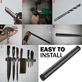 Wall Mount Professional Magnetic Knife Holder