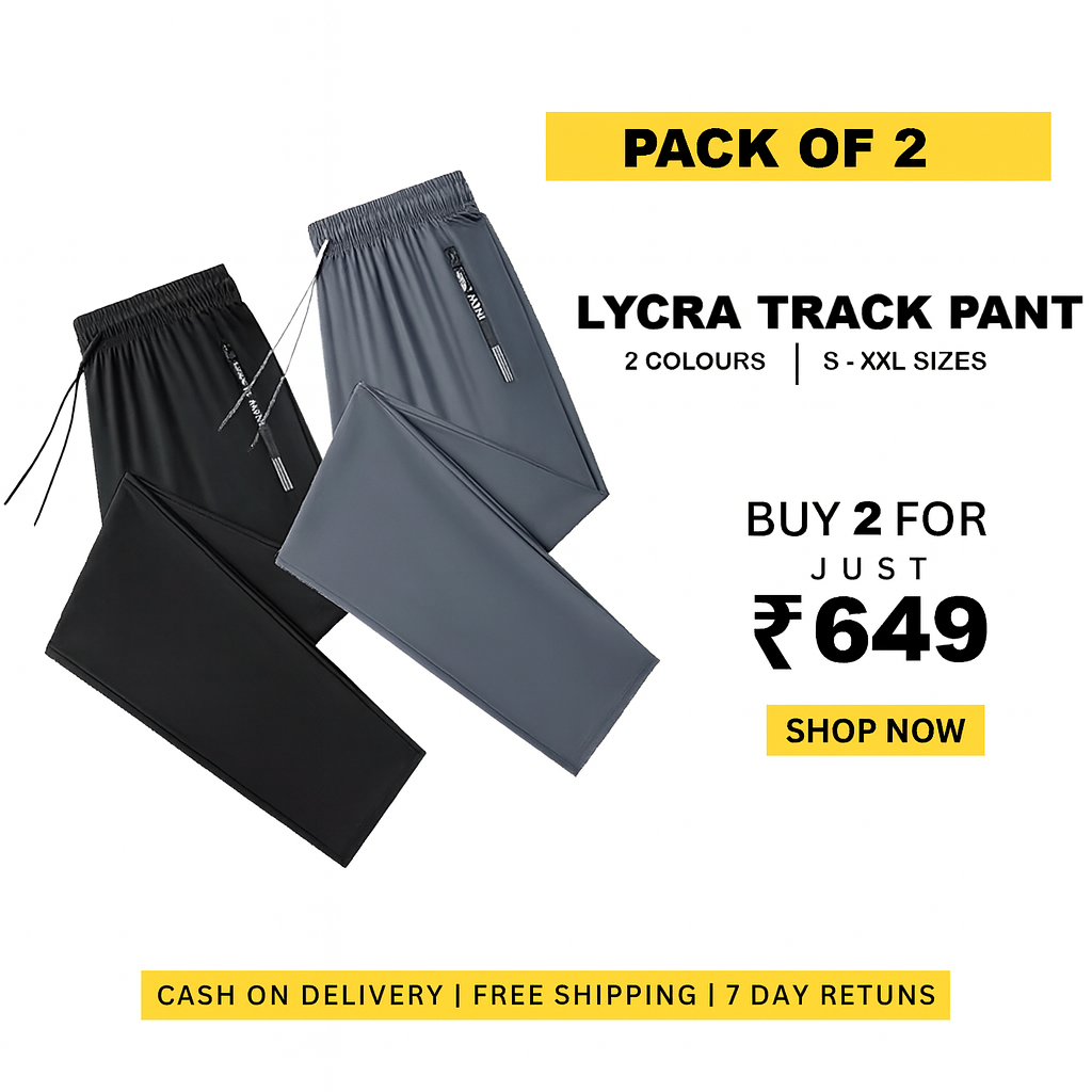 Combo of Premium Lycra pants 🔥 Buy 1 Get 1 Free 🔥